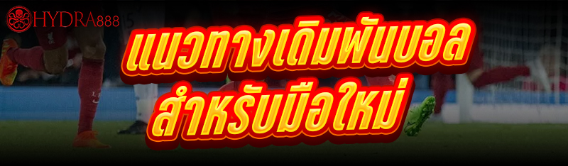 แนวทางเดิมพันบอล